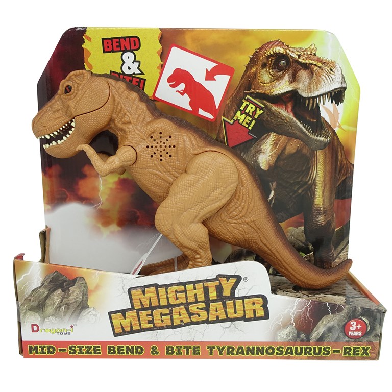 MIGHTY MEGASAUR DINOZAURI CU FUNCTII sI SUNETE-MARIME MEDIE